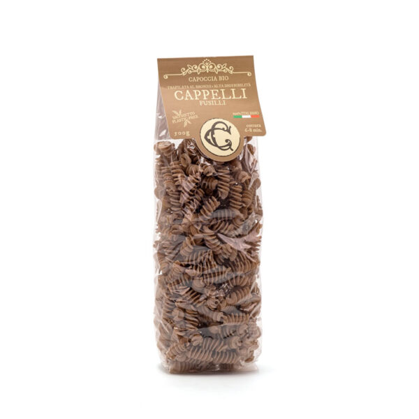 pasta secca fusilli senatore cappelli trafilata al bronzo lenta essiccazione macinata a pietra